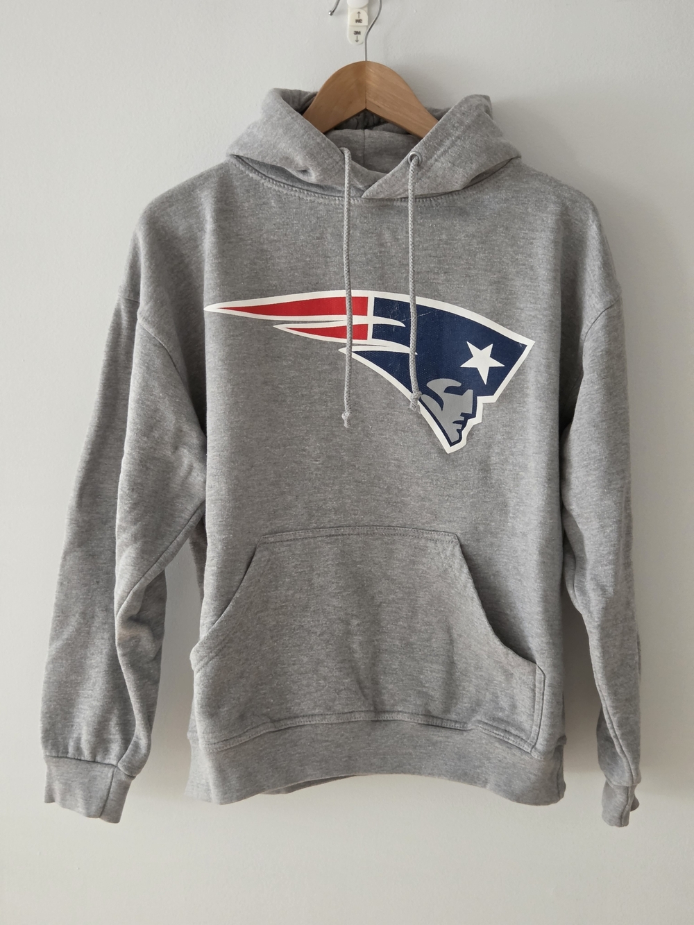 Patriots Gray Pullover Hoodie